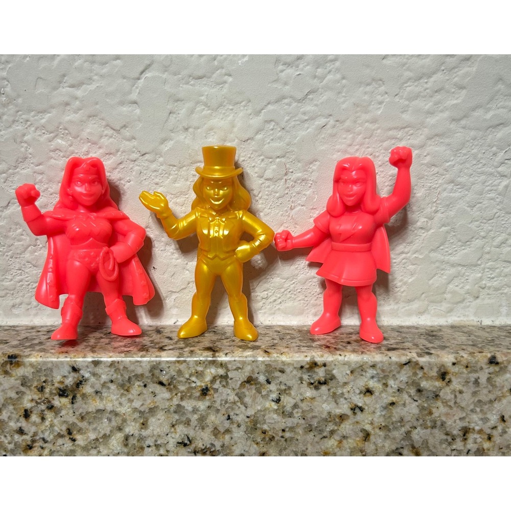 Wendy's‎ DC Comics Action Figures Lot of 3